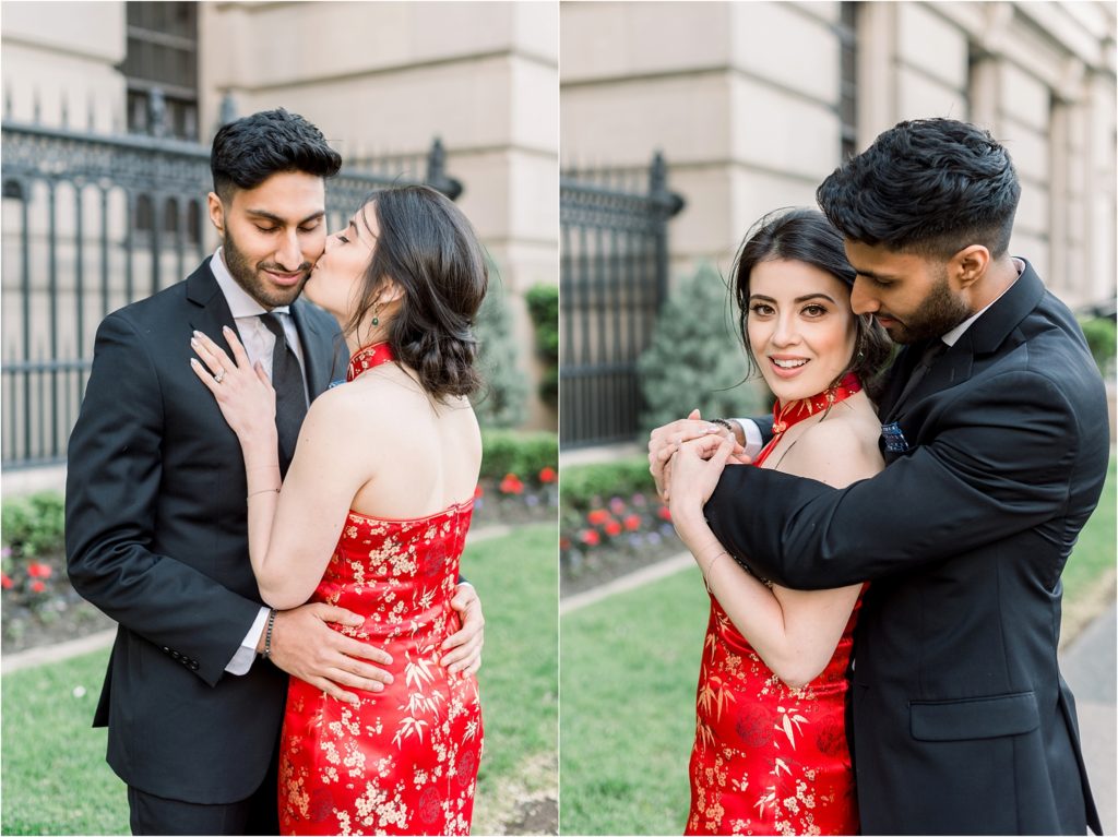 Downtown Toronto Osgoode Hall Engagement Session